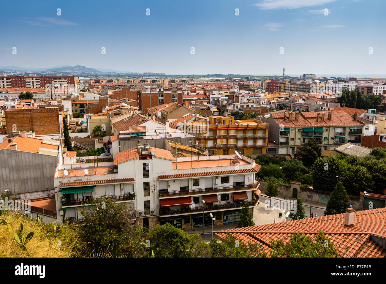 Malgrat de Mar Costa Brava Spagna Foto Stock