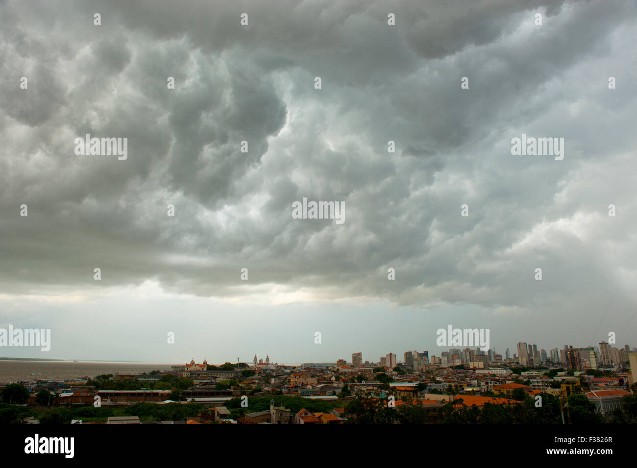 Città di Belem do Para, nel nord del Brasile Foto Stock