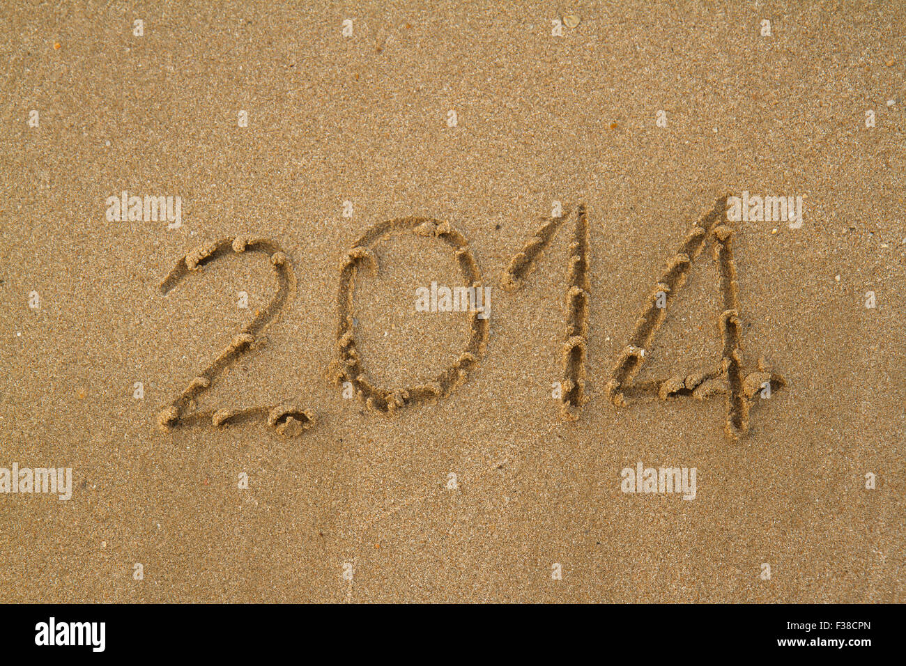 Capodanno 2014 Foto Stock