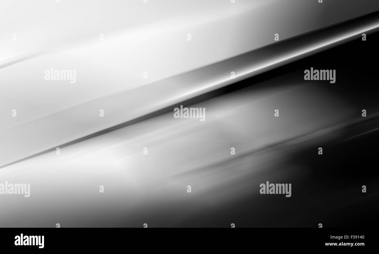 Abstract digitale monocromatica sfondo sfocato, 3d illustrazione Foto Stock