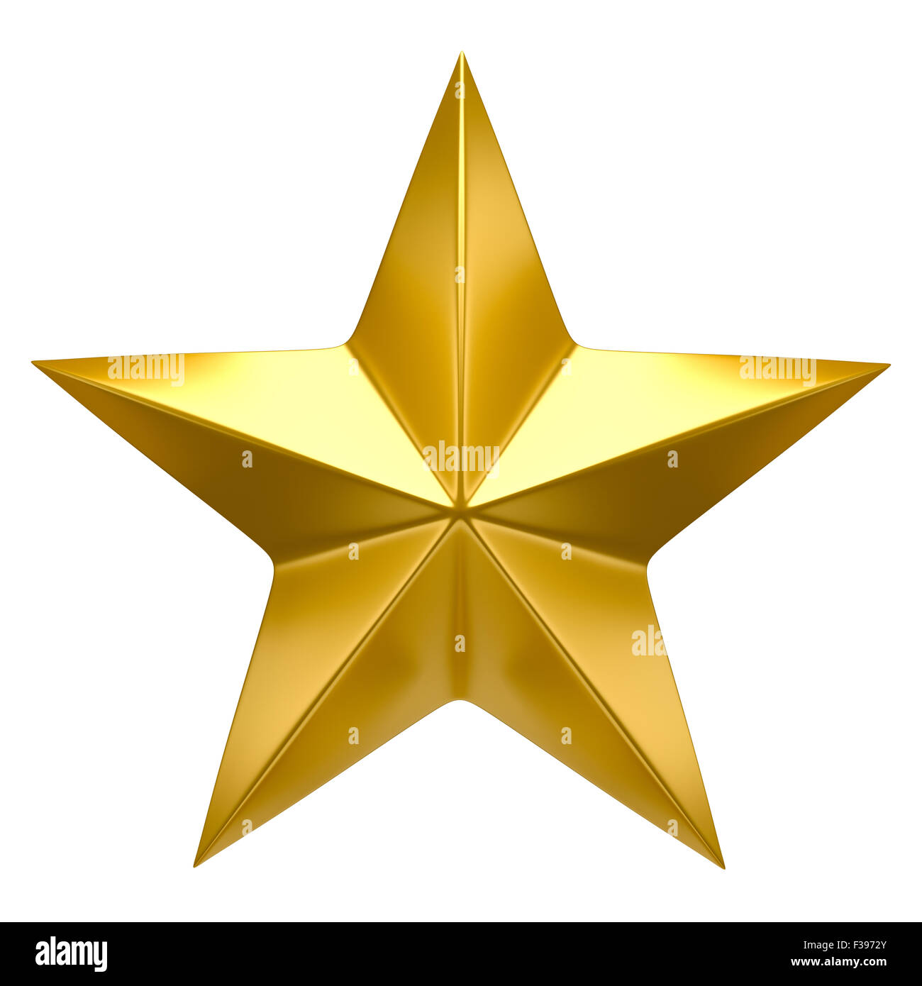 Stella d'oro Foto Stock