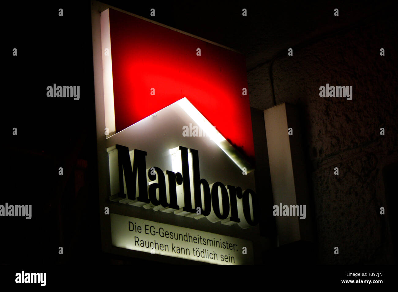 Markenname: 'Marlboro', Berlino. Foto Stock