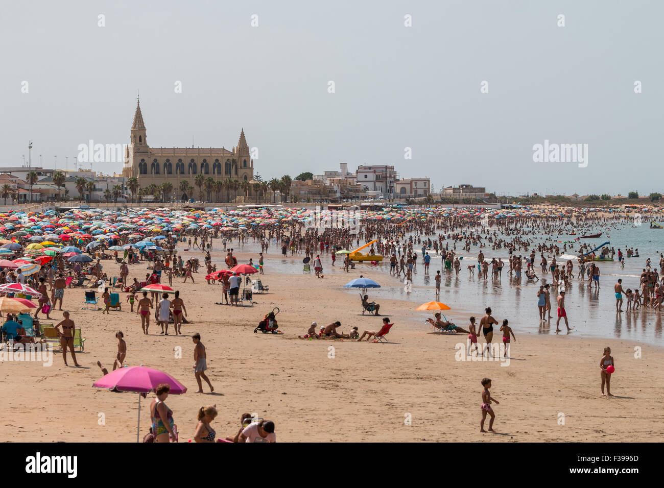 La spiaggia Foto Stock