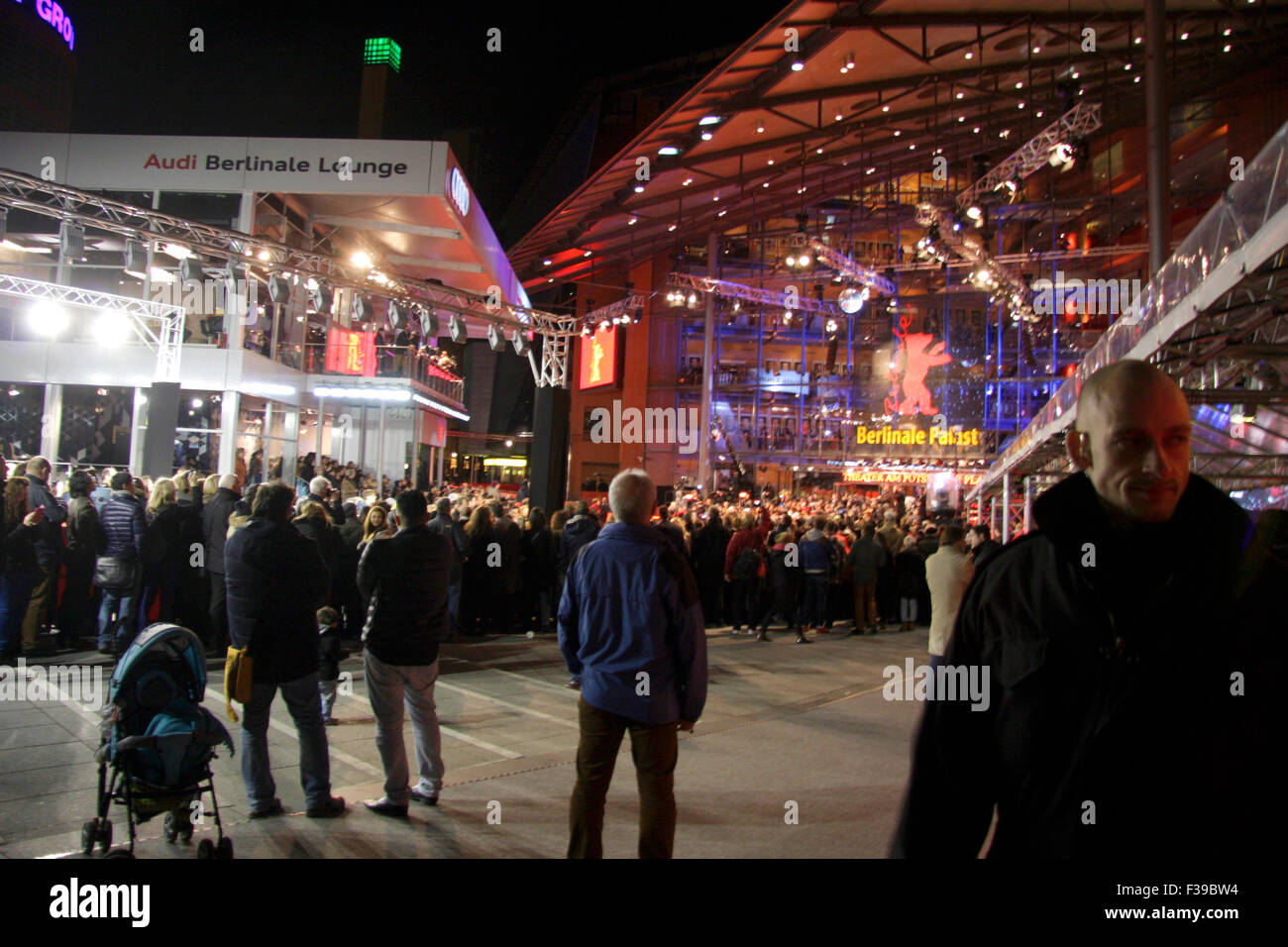 Impressionen - Berlinale 2014, Berlinale Palast, Februar 2014, Berlino. Foto Stock