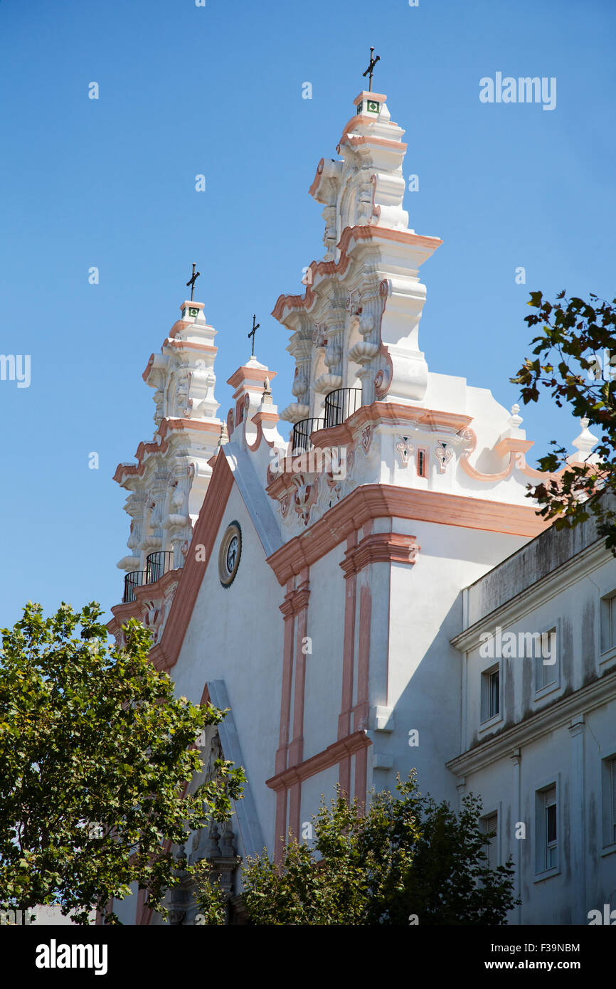 Parroquia de Nuestra Señora del Carmen y Santa Teresa, Cadiz, Spagna Foto Stock