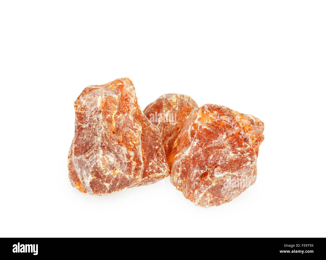 Rosin isolato su uno sfondo bianco Foto Stock