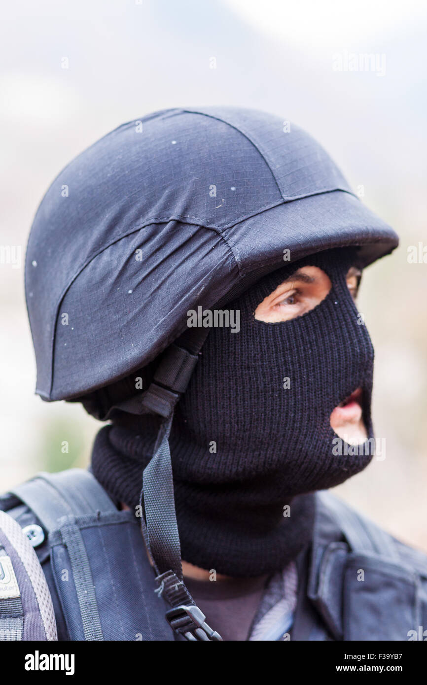 Tuta SWAT Foto Stock