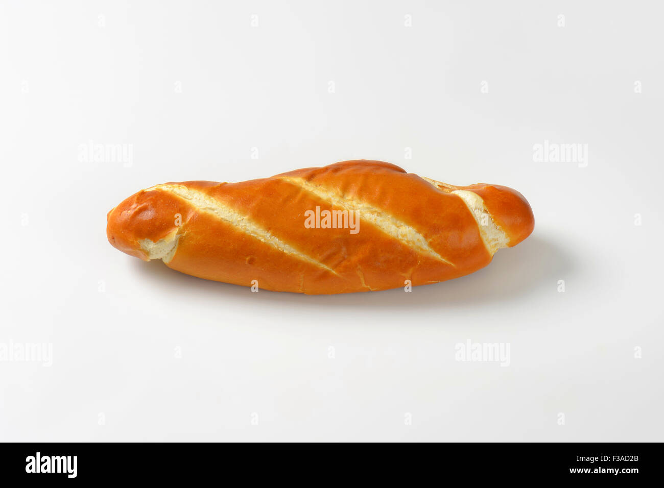 Plain dito rotolo con una crosta morbida Foto Stock