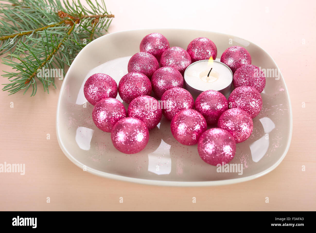 Decorazione di natale Foto Stock