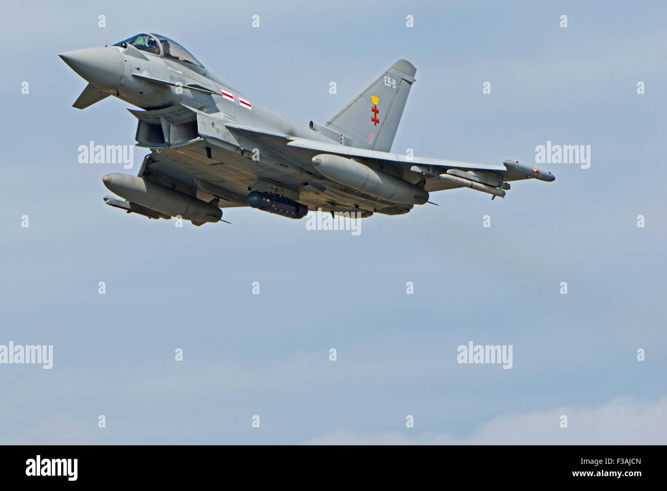 Raf Valley Anglesey North Wales UK F16 olandese Foto Stock