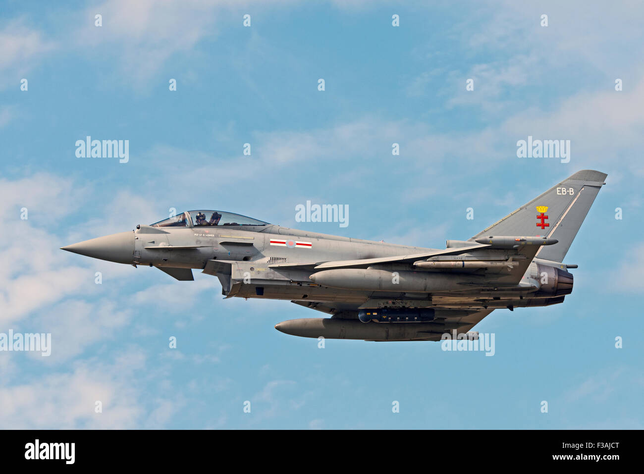 Raf Valley Anglesey North Wales UK F16 olandese Foto Stock