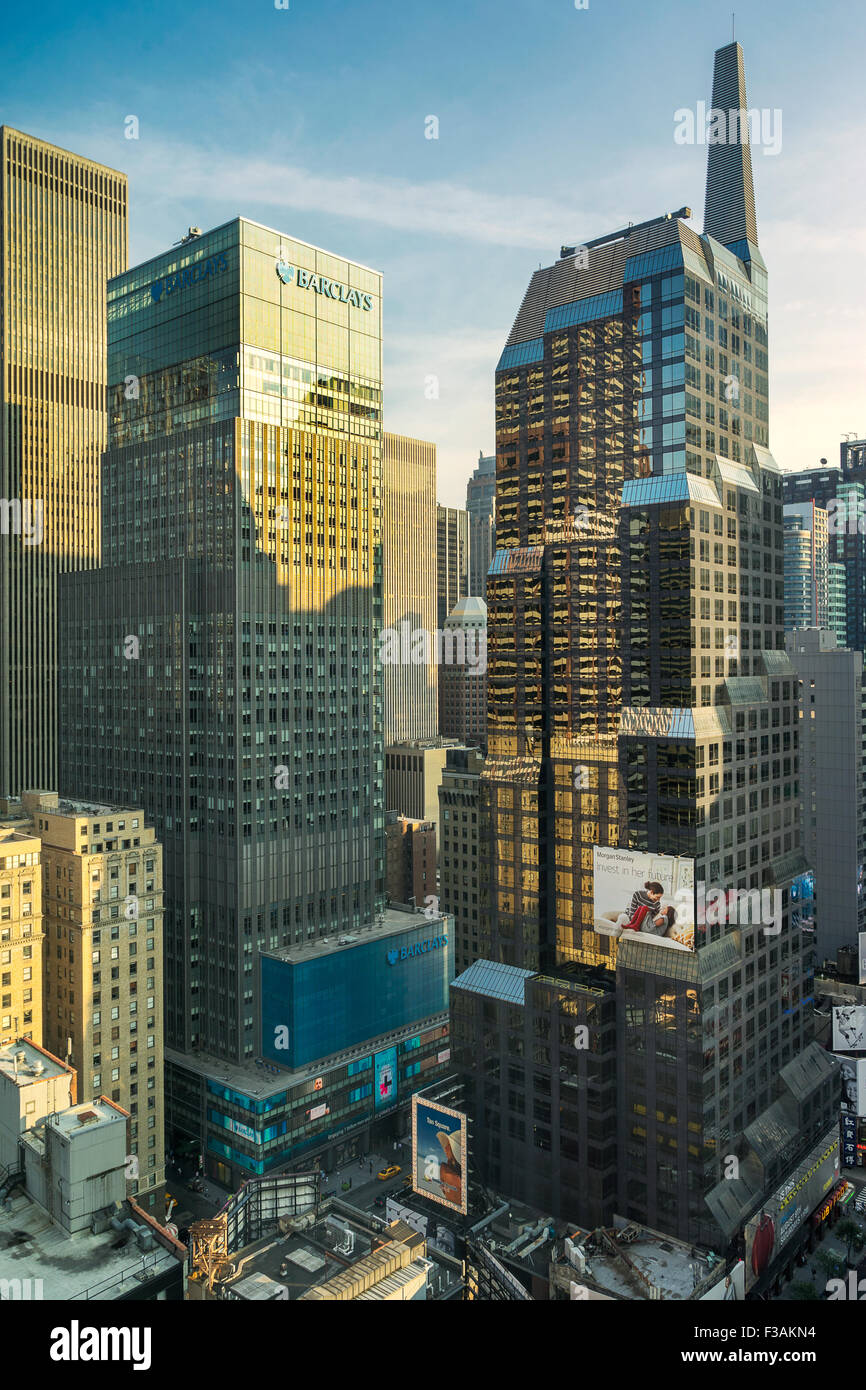 Morgan Stanley e Barleys New York Foto Stock