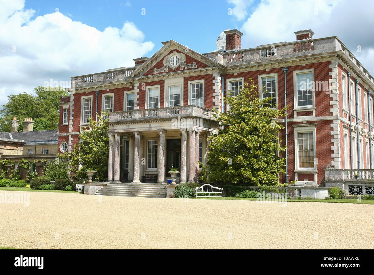 Stansted House Una bellissima Country House Casa Nobiliare impostato nel Sussex nel paese di lingua inglese lato. Foto Stock