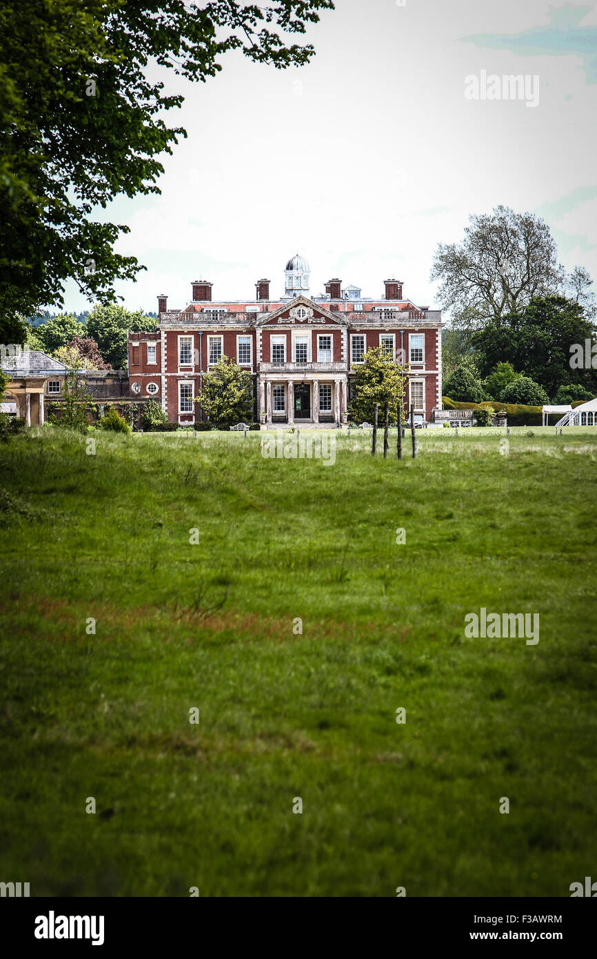 Stansted House Una bellissima Country House Casa Nobiliare impostato nel Sussex nel paese di lingua inglese lato. Foto Stock