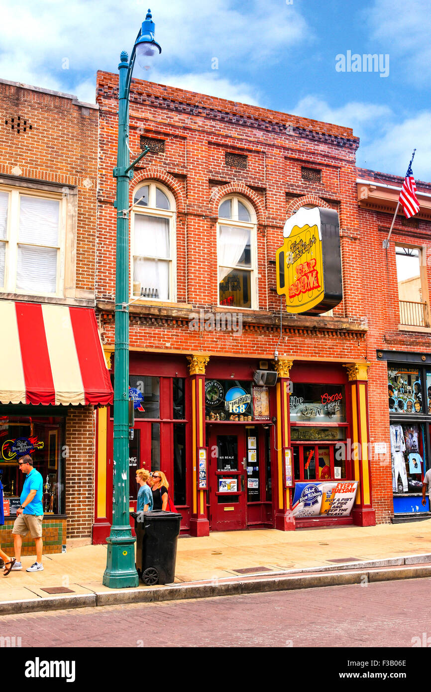 King's Palace Toccare Camera su Beale Street a Memphis, Tennessee Foto Stock