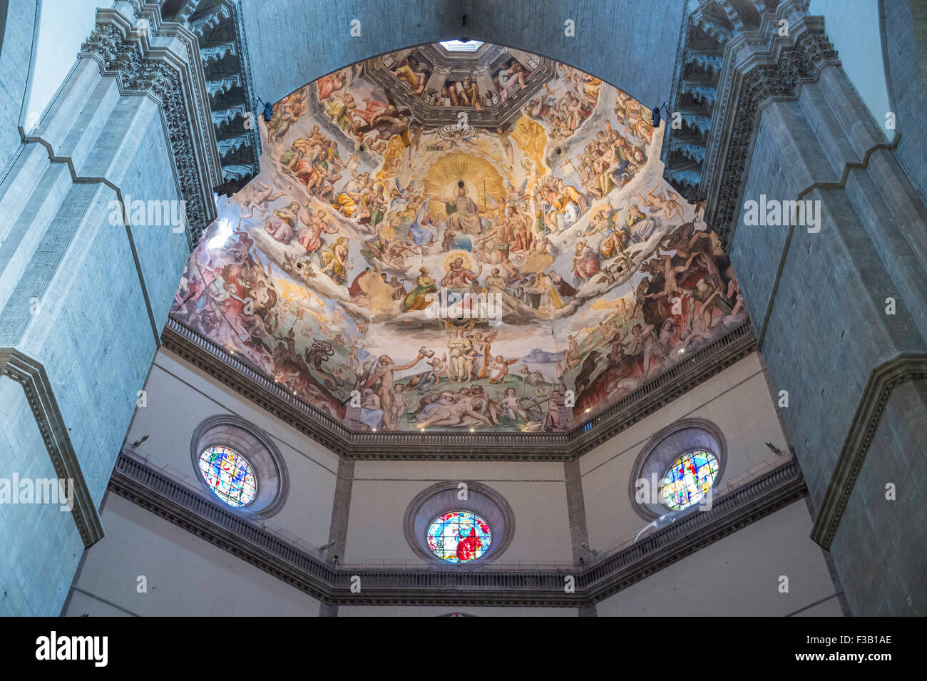 Interno della cupola della Basilica di Santa Maria del Fiore, il Duomo
