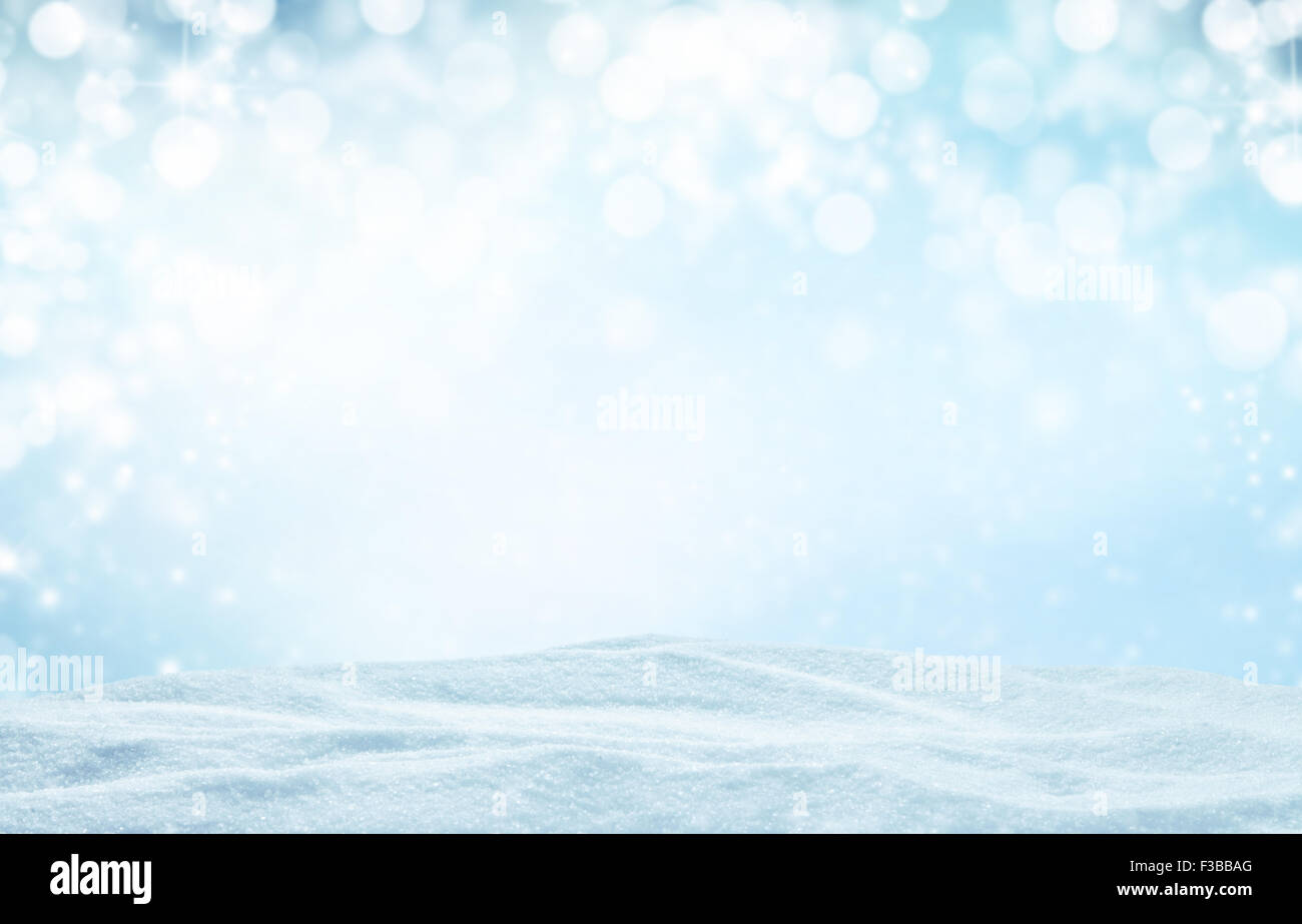 Inverno sfondo astratto Foto Stock