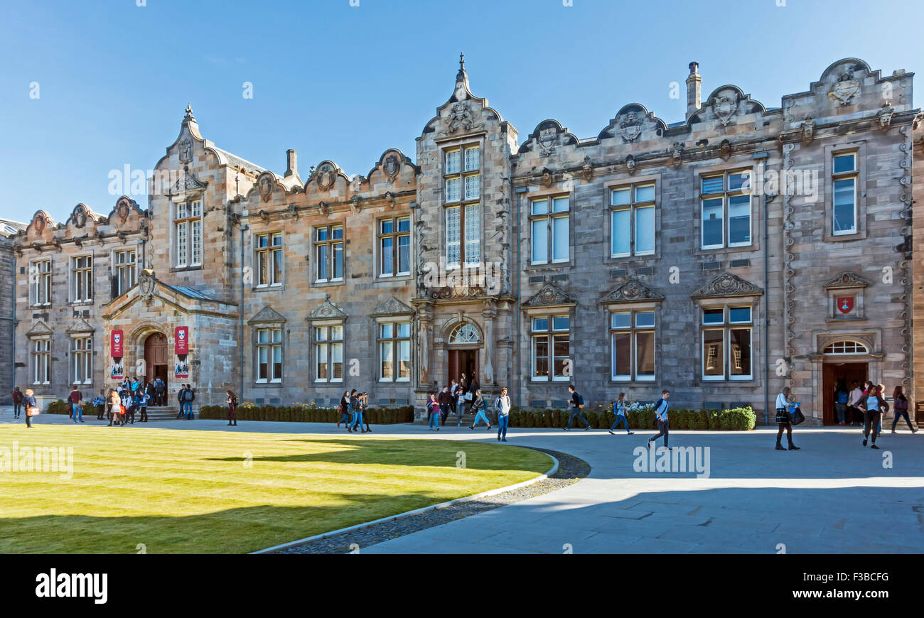 San Salvator College dell Università di St Andrews in St Andrews Fife Scozia Scotland Foto Stock