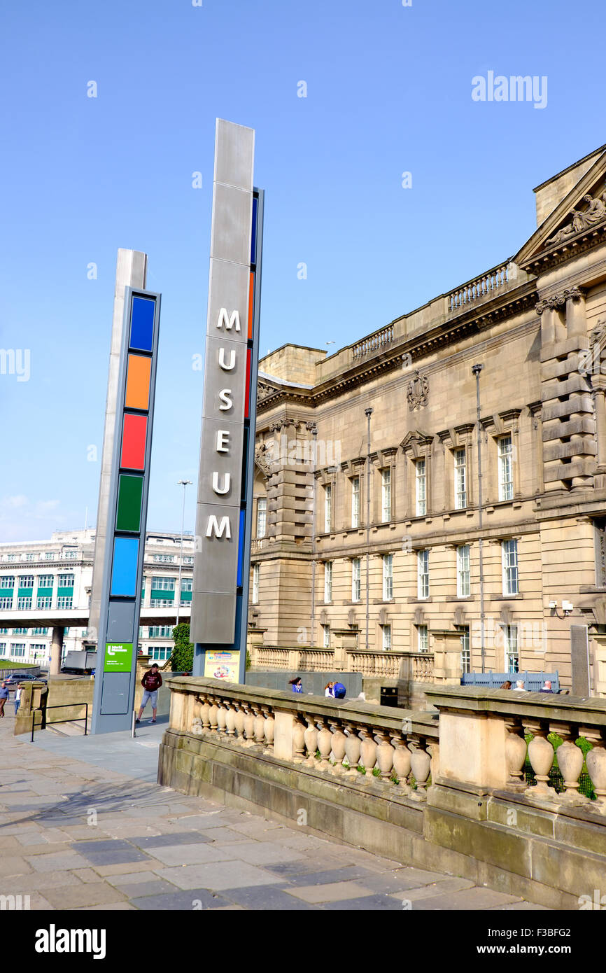 World Museum, William Brown Street, Liverpool, Regno Unito Foto Stock