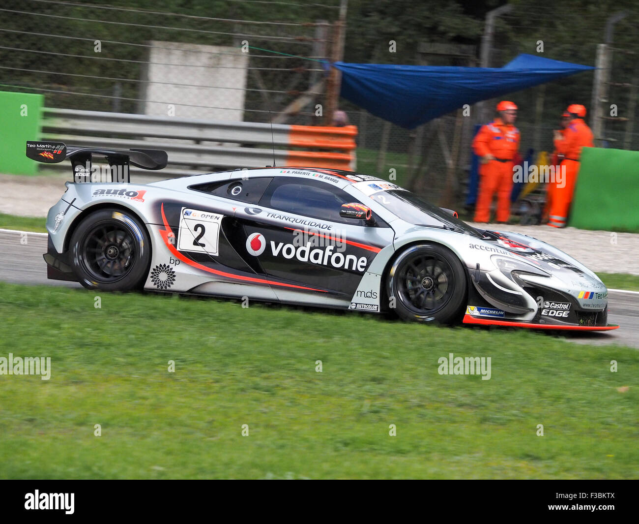 Monza, Italia, 2 Ottobre 2015 - Alvaro Parente alla guida della sua McLaren 650s a Monza Credito: Edoardo Nicolino/Alamy Live News Foto Stock