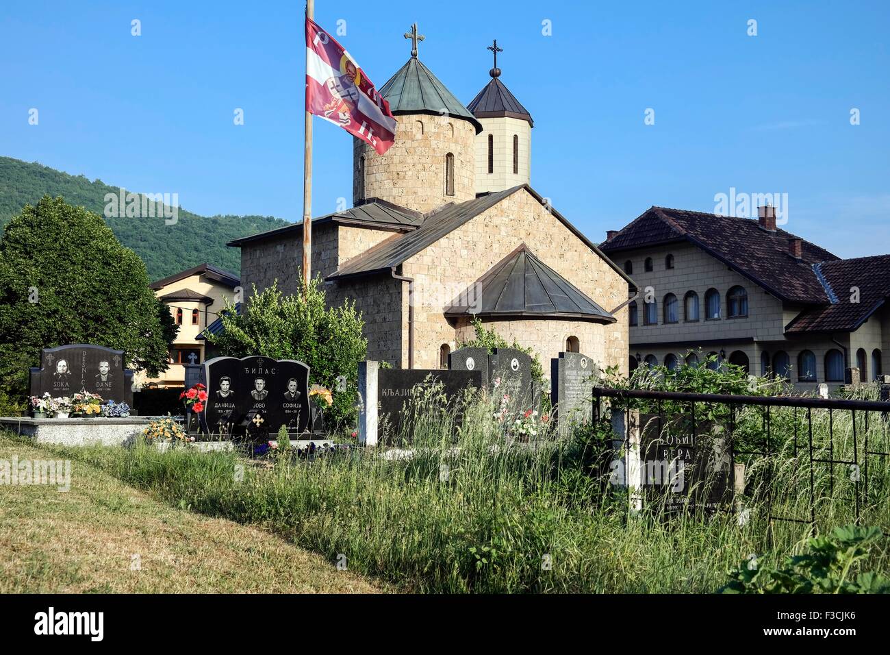 Monastero Rmanj in Martin Brod. Foto Stock