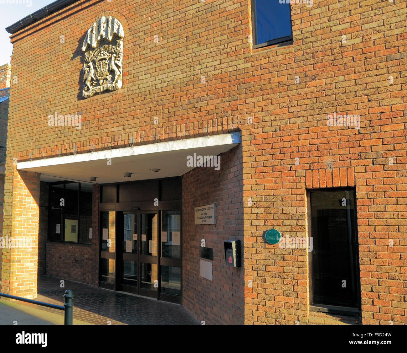 Kings Lynn Magistrates Court Norfolk Inghilterra Inglese Regno Unito tribunali Foto Stock