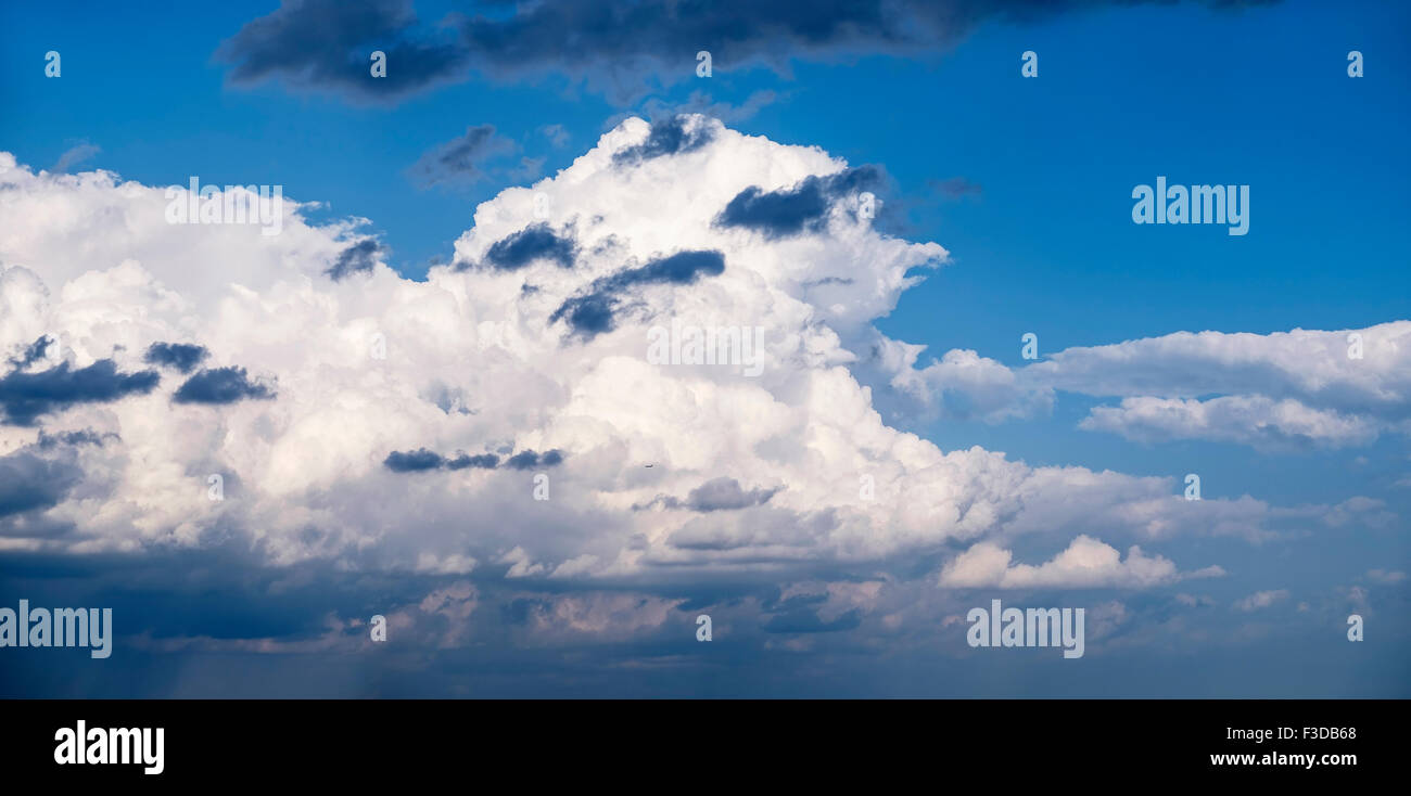Vista panoramica di cloudscape Foto Stock