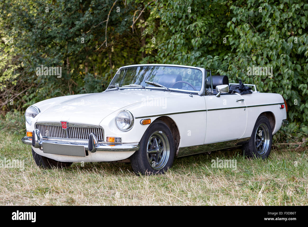 Auto d'epoca MG Foto Stock