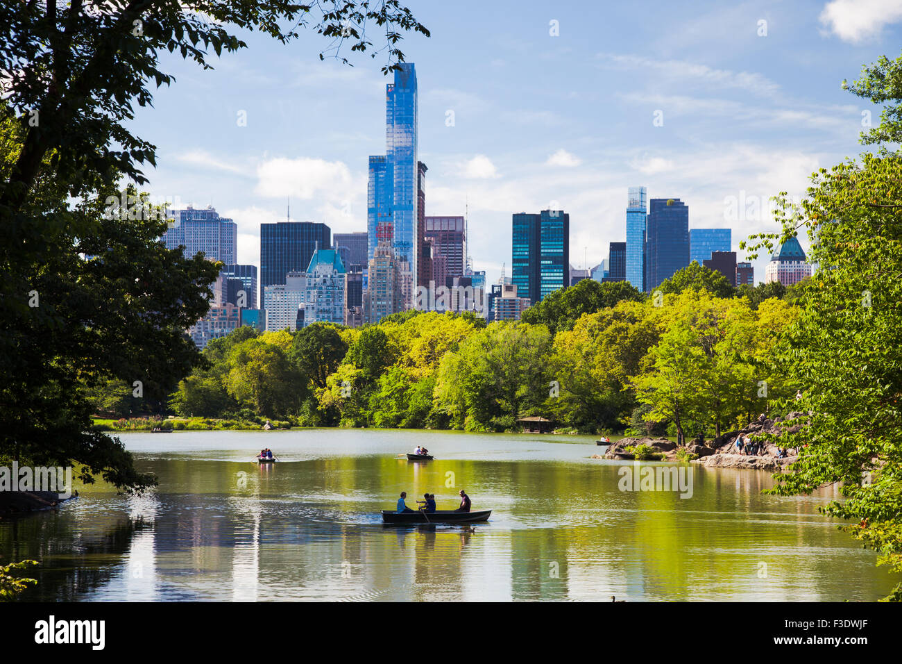 Il Central Park di New York City Foto Stock