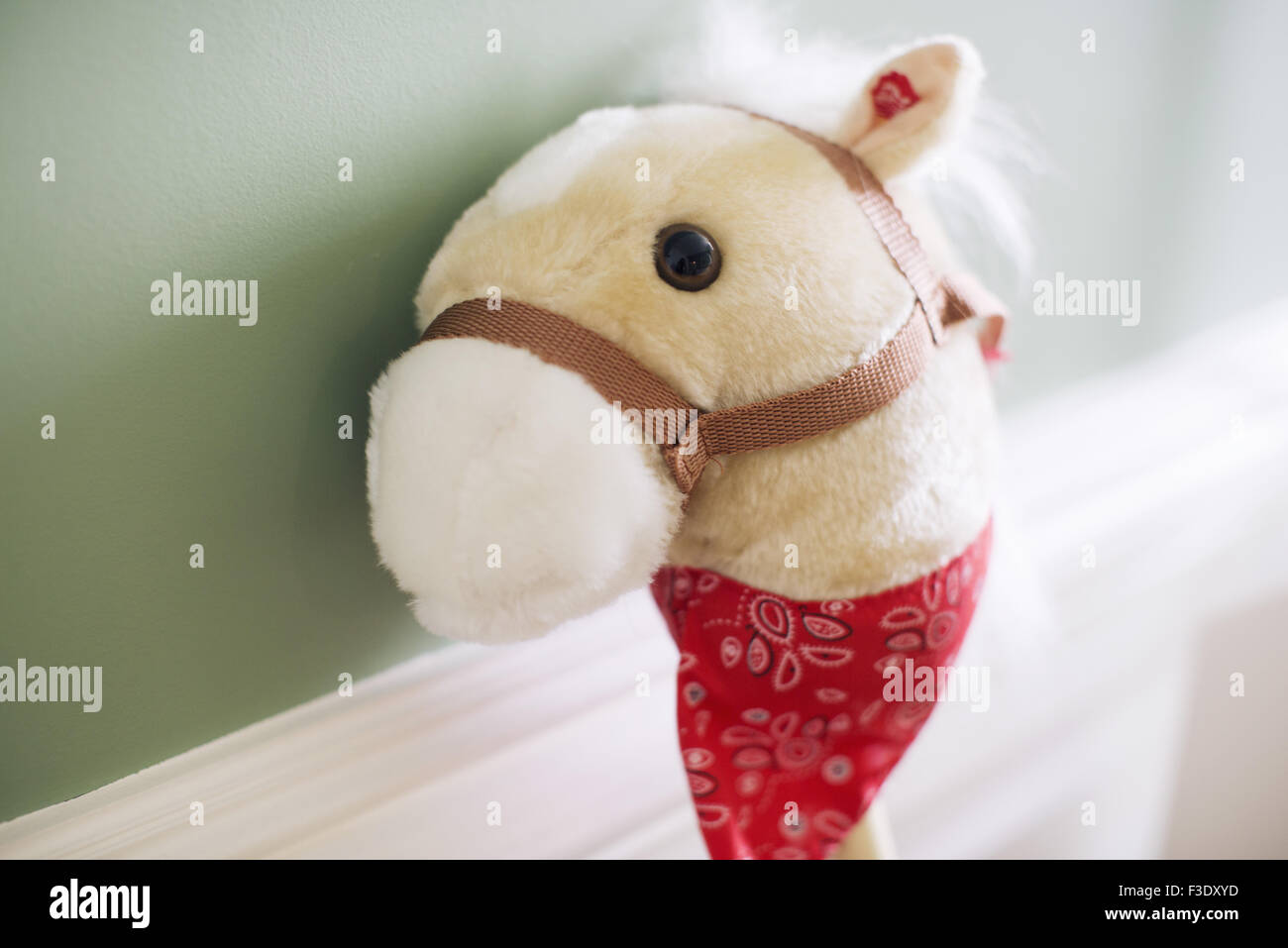 Bambino giocattolo cavallo hobby Foto Stock