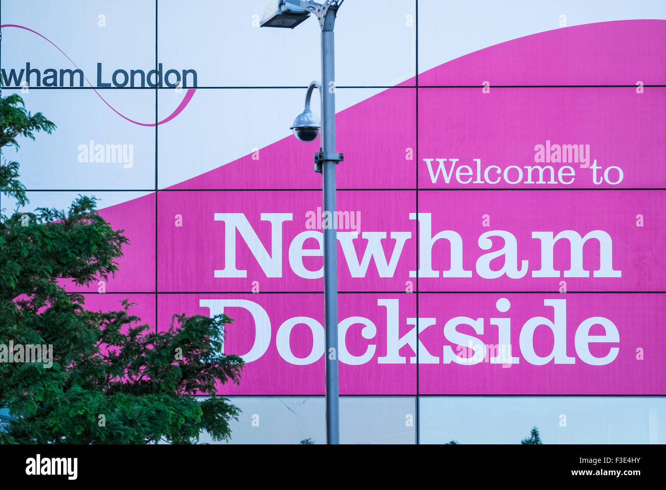 Newham Dockside edificio, London, England, Regno Unito Foto Stock