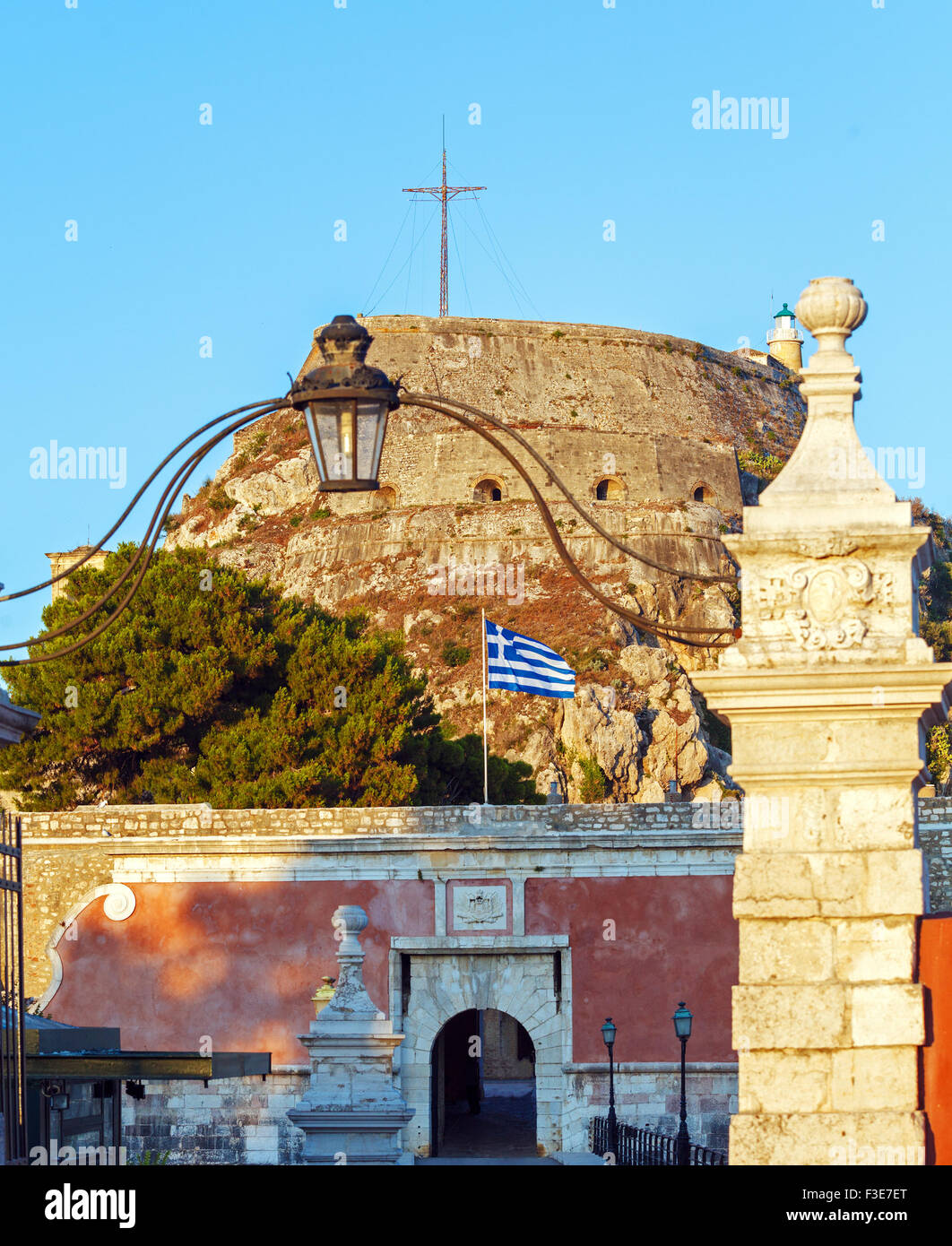 Fortezza vecchia di Corfu', l'isola di Corfù, Grecia Foto Stock