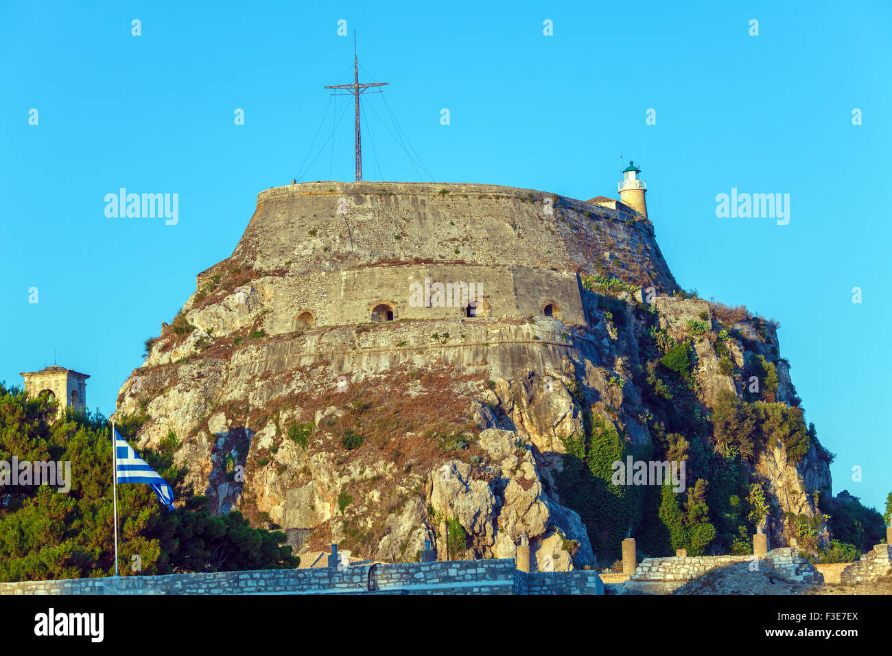 Fortezza vecchia di Corfu', l'isola di Corfù, Grecia Foto Stock