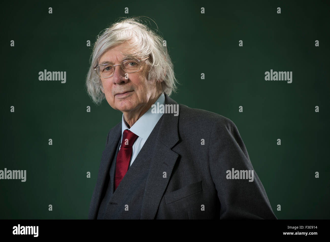 Canadian-nato filosofo britannico Ted Honderich. Foto Stock