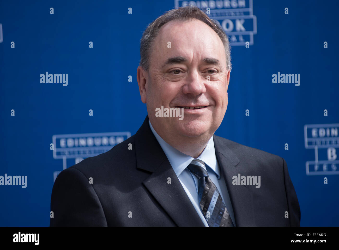 Uomo politico scozzese e il Primo ministro di Scozia Alex Salmond. Foto Stock