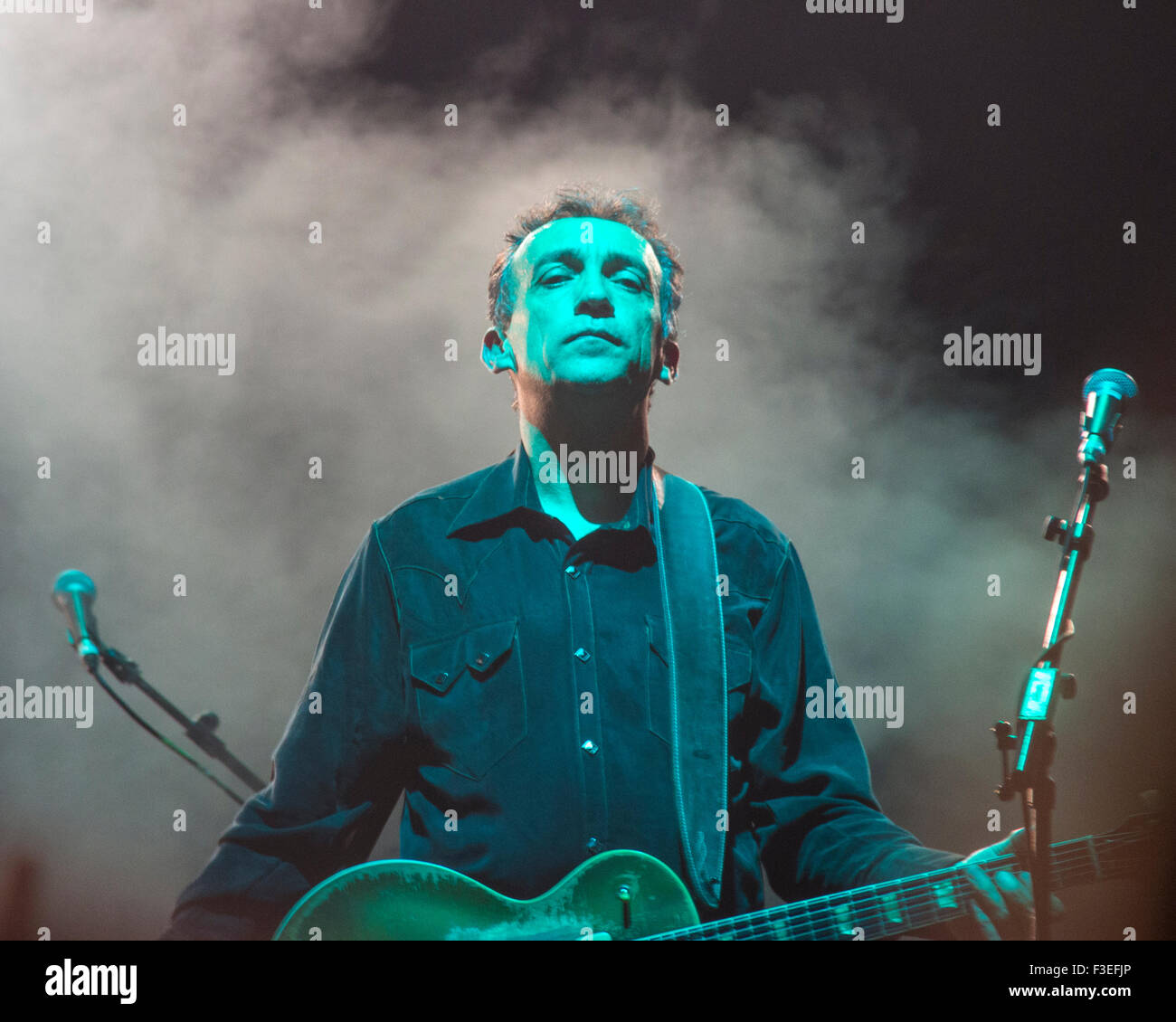 Robert Plant Band - Justin Adams Foto Stock