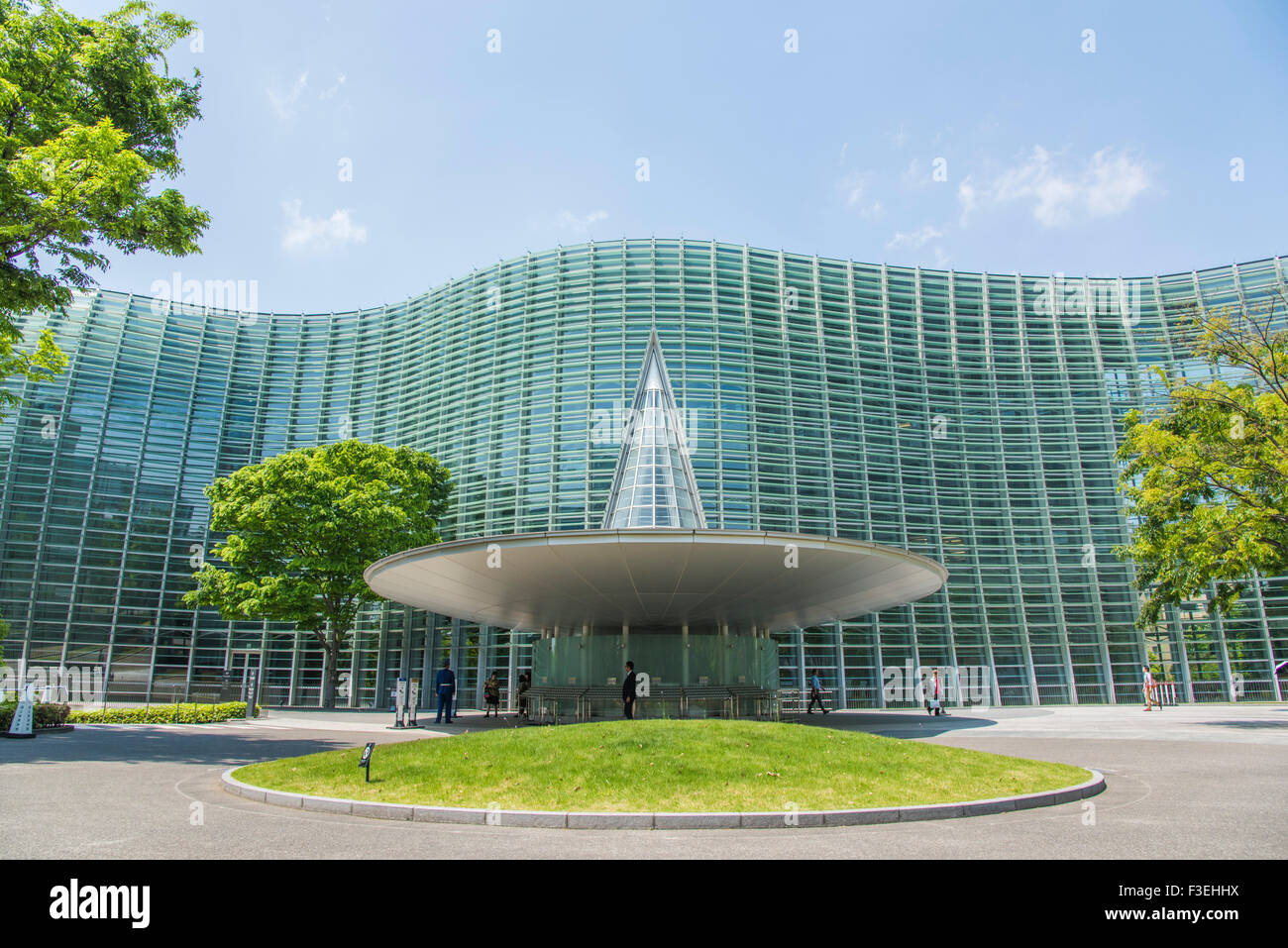 Esterno del National Art Center,Minato-Ku,Tokyo Giappone Foto Stock