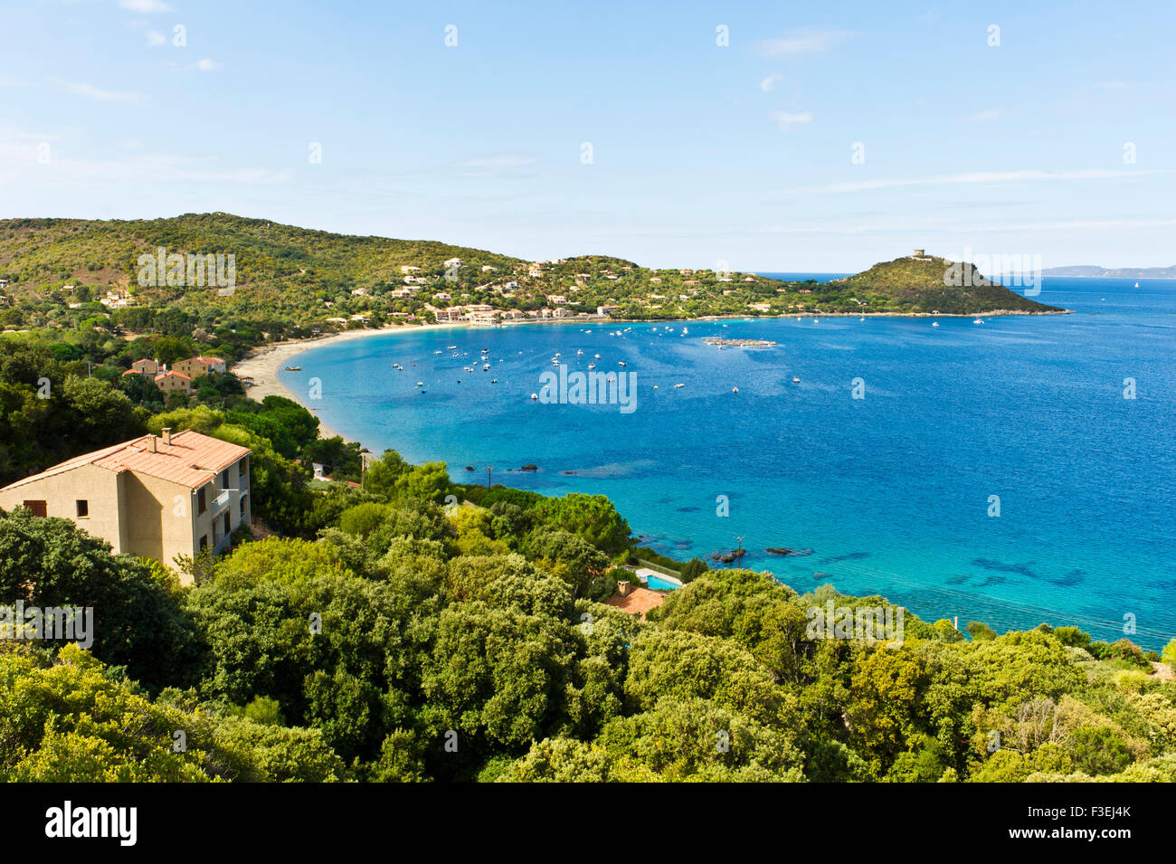Belvedere-Campomoro, Corsica, Francia Foto Stock