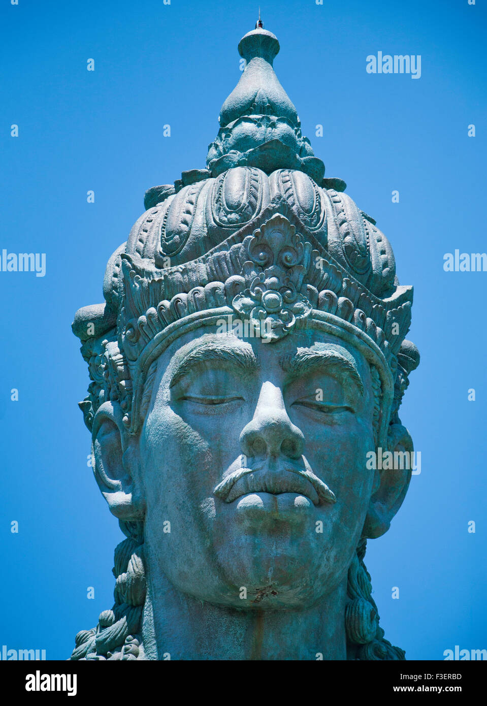 Tempio Balinese - Statua di Dio Foto Stock