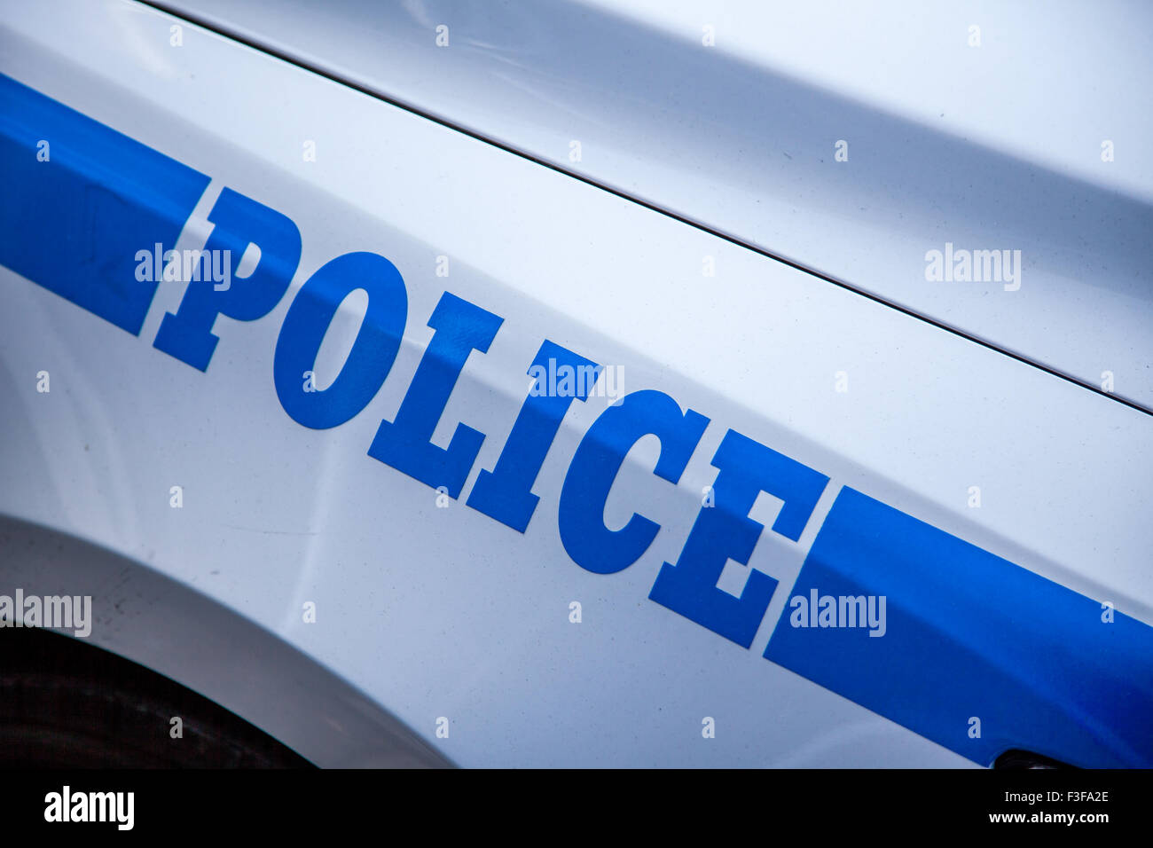 Auto della Polizia della città di New York Foto Stock