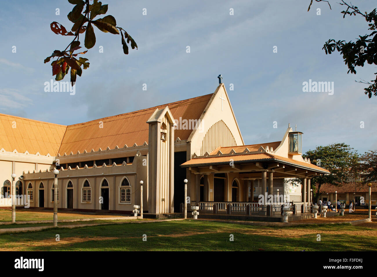 Chiesa, Negombo, Colombo, Ceylon, Sri Lanka, Repubblica democratica socialista dello Sri Lanka, Asia Foto Stock