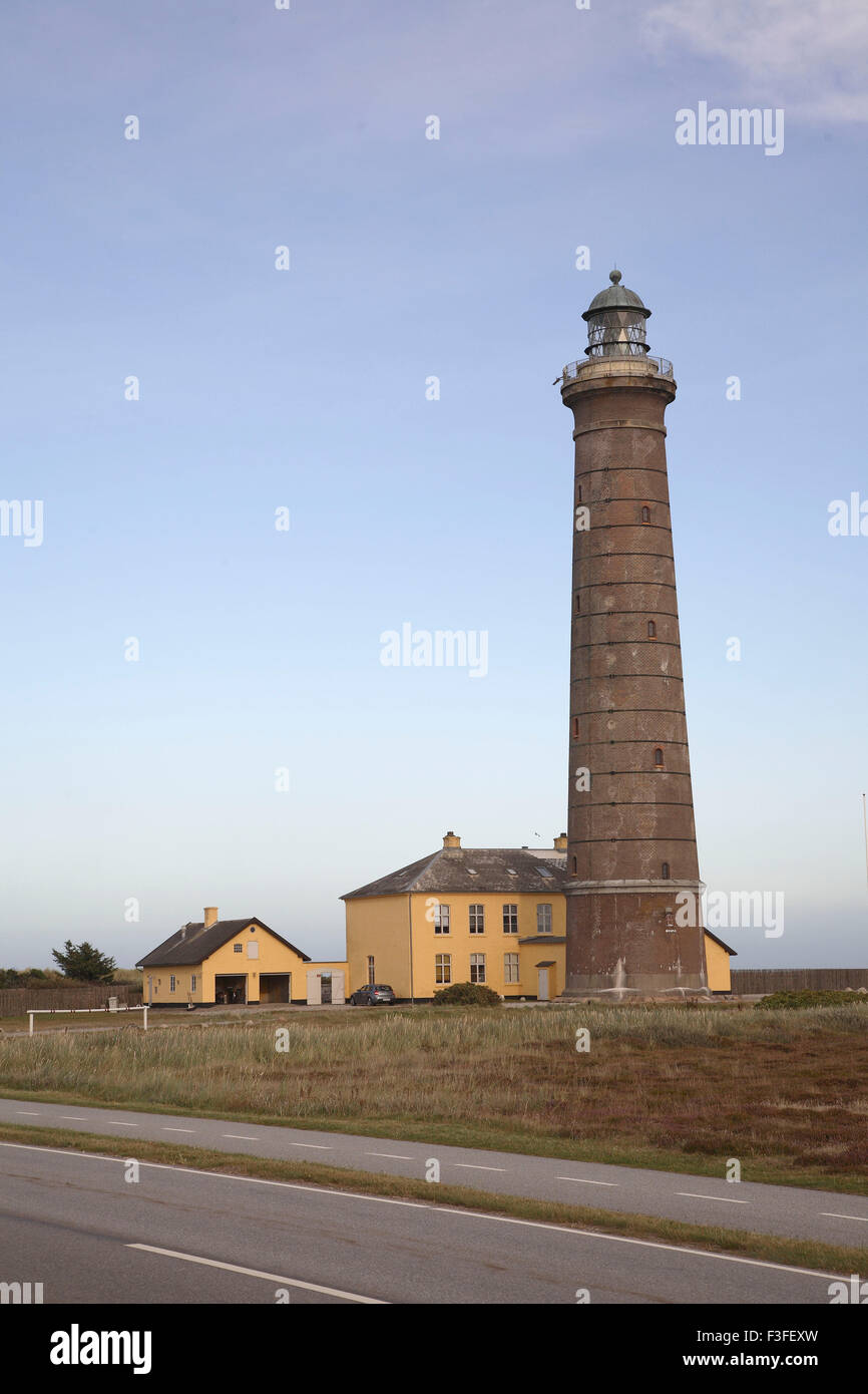 Skagen Light house ; Skagen ; Danimarca ; Scandinavia alcuna proprietà di rilascio Foto Stock