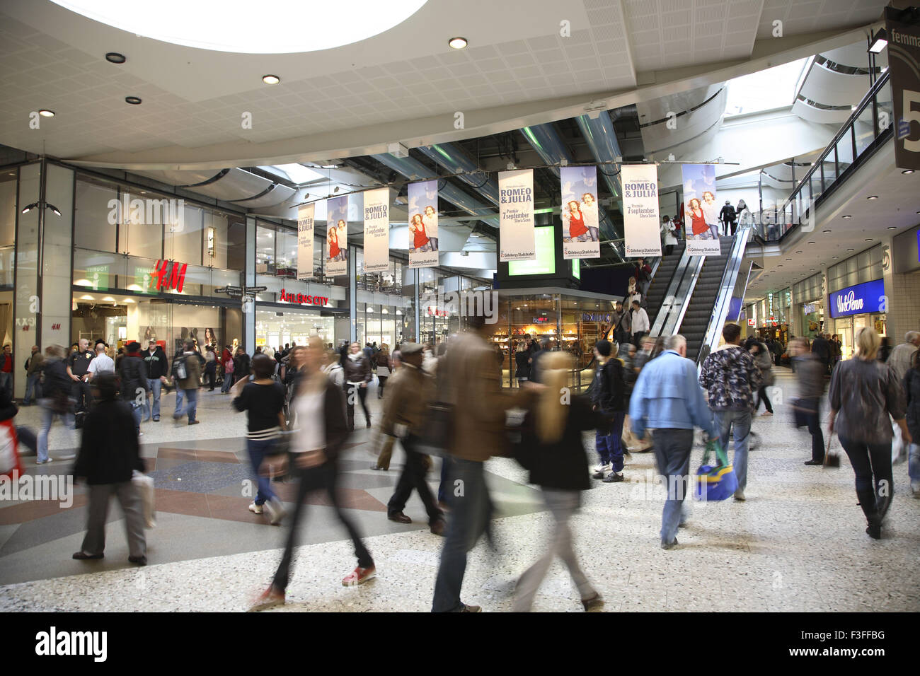 Centro commerciale Nordstan, Gothenburg, Vastra Gotaland County, Svezia, Paesi nordici, Europa Foto Stock