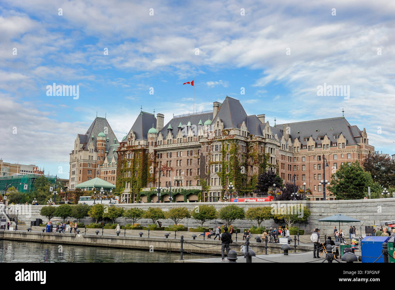 Fairmont Empress Hotel Foto Stock