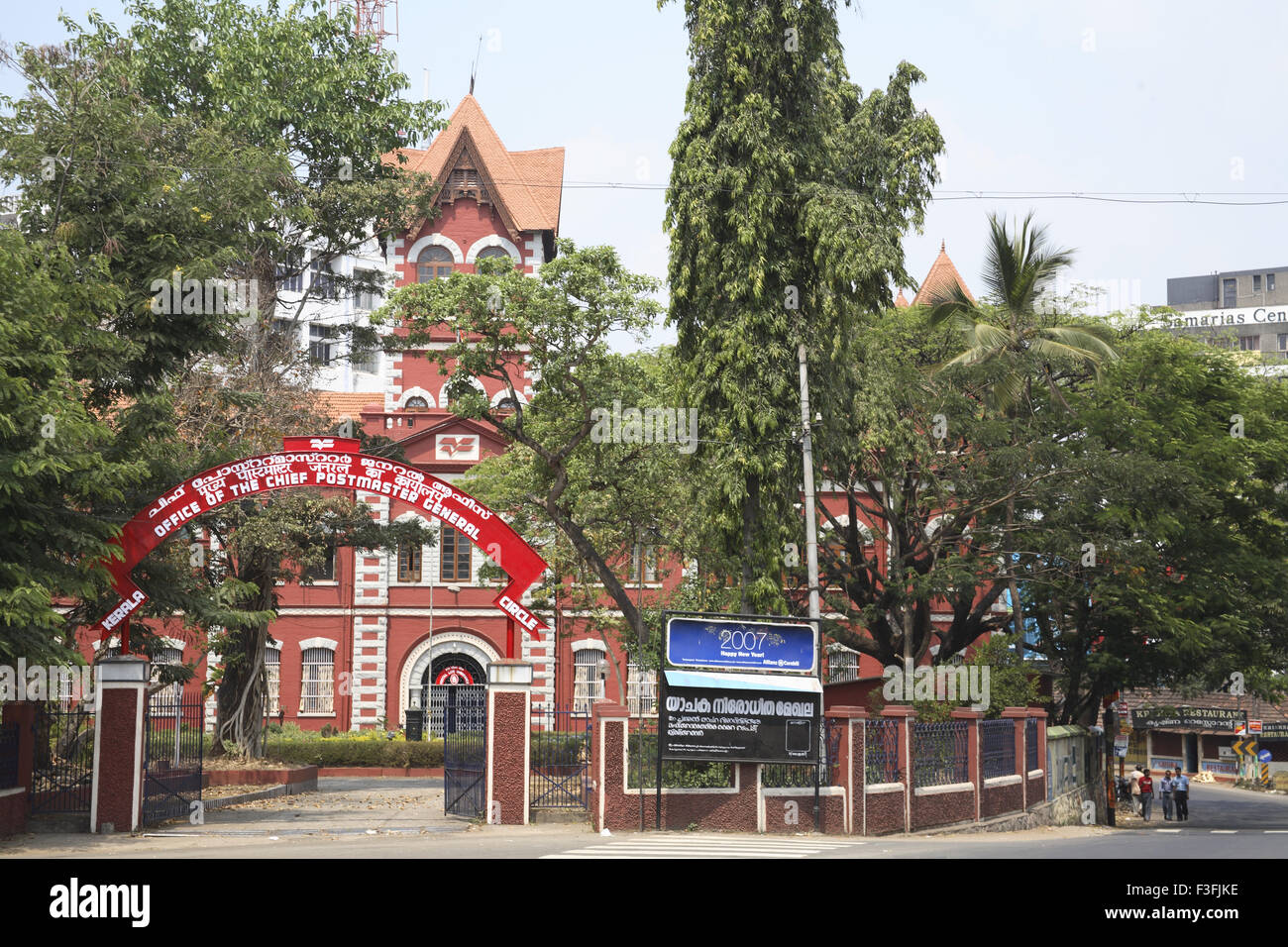 Architettura ; Ufficio di Postmaster General ; Trivandrum o hiruvananthapuram ; Kerala Foto Stock