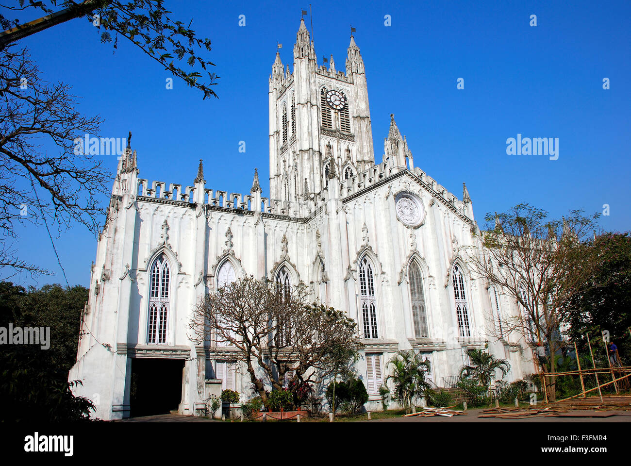 Cattedrale di St Paul ; Calcutta ; Bengala Occidentale ; India Foto Stock