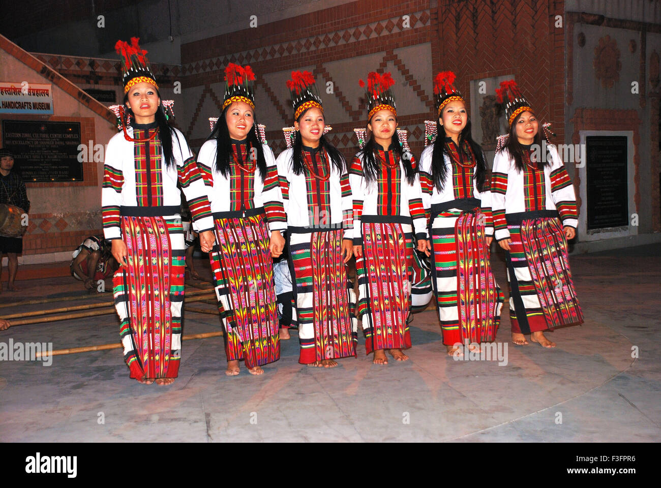 Danza popolare ; Megalaya ; India ; Asia Foto Stock