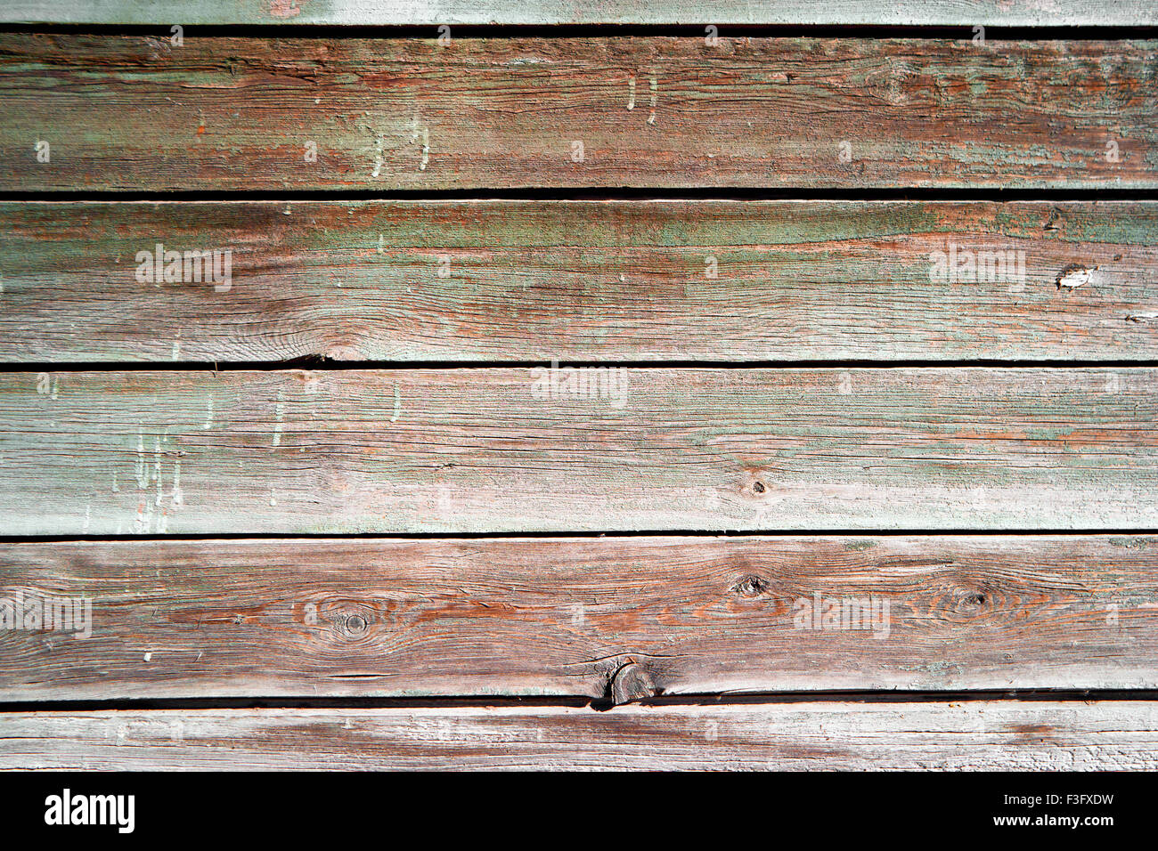 Vecchio boscosa sfondo tavole Foto Stock