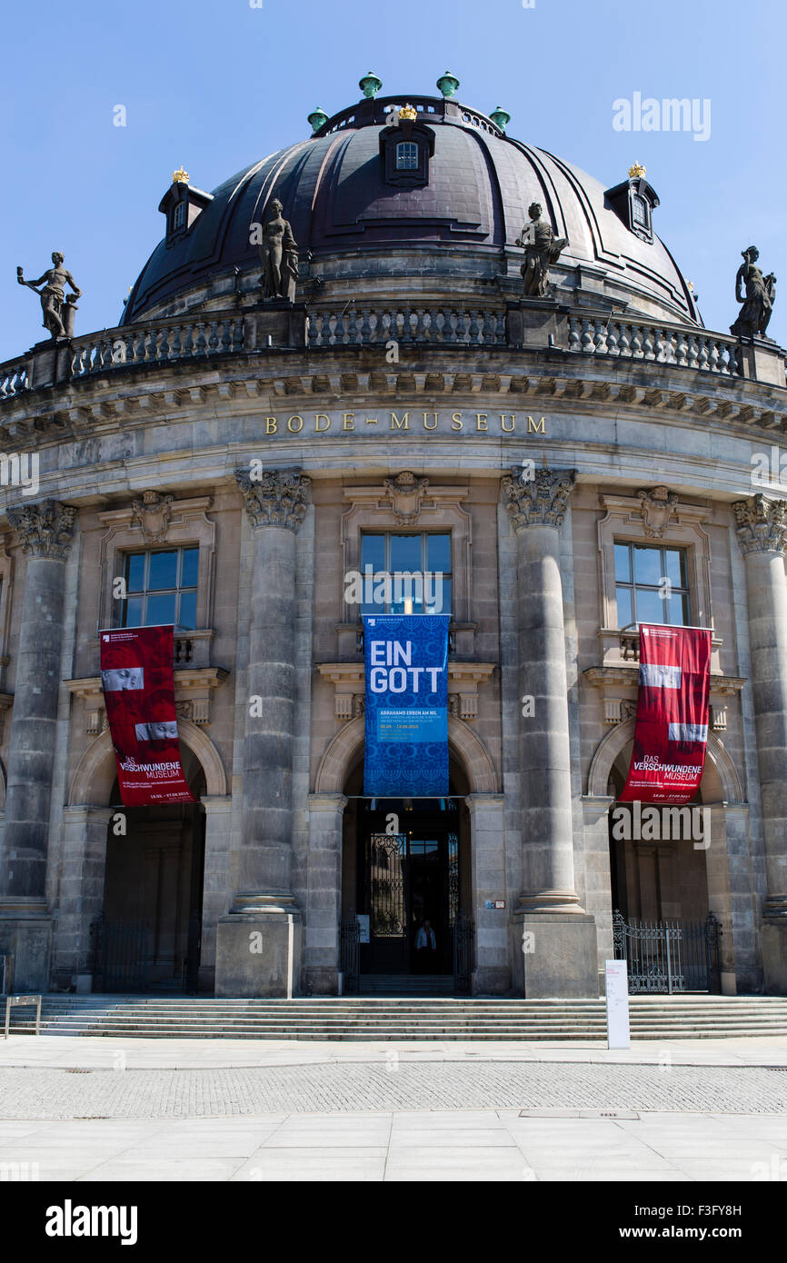 Il Bode-Museum, Berlino Il museo Island, Germania Foto Stock