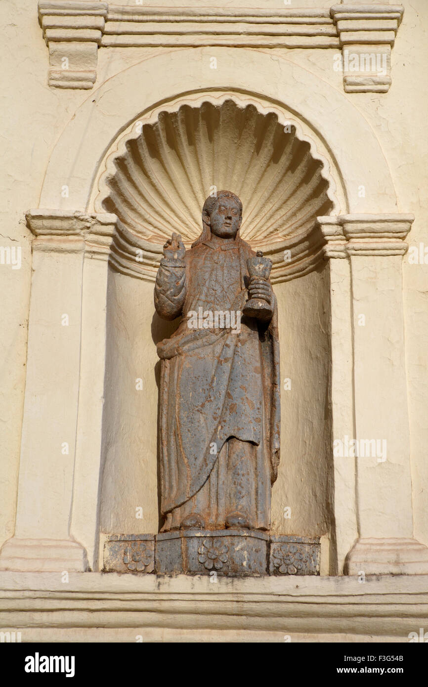 Chiesa di San Gaetano ; costruito nel 1655 ; UNESCO World Heritage Site ; vecchi Goa ; Velha Goa ; India Foto Stock